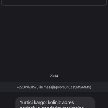 E-ticaret Marka Taklidiyle Dolandırıcılık Kargo Mesajı Geldi