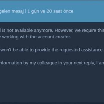 GameSatış Üzerinden Aldığım Hesabı Kullanamıyorum