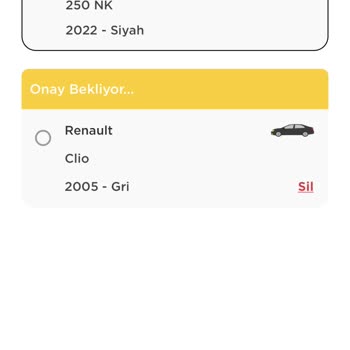 Martı Araç Onay Süreci