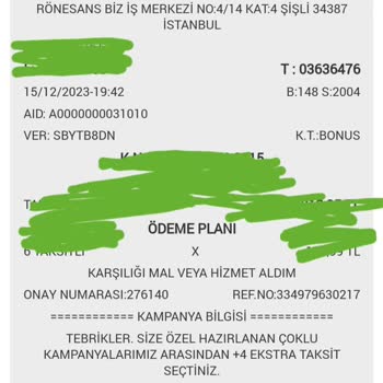 Torium A. V. M Madame Coco Bonus Kullandırmıyor