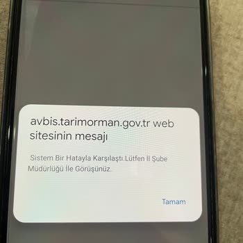 Tarım ve Orman Bakanlığı Avbis Kota Mağduru