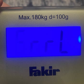 Fakir Marka Baskül Error Hatası