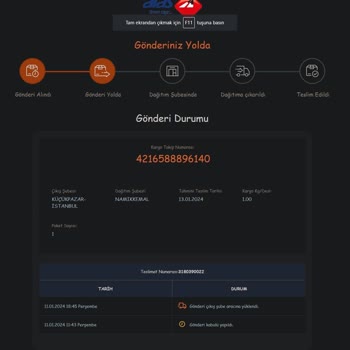 Aras Kargo 11 Ocakta Kargolanan Ürünüm Ortalıkta Yok