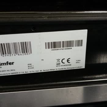 Simfer Fırının İç Kısmı Pas Tutmuş