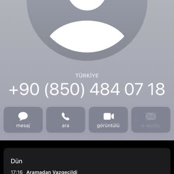 0850 484 07 18 +90 (850) 484 07 18