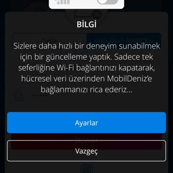 Denizbank Uygulama Giriş Hatası