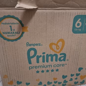Prima Premium Care Kutu Ve Paketinden Pampers Çıktı