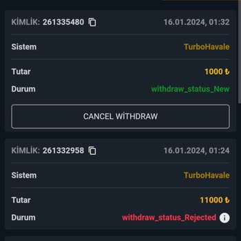 Tarabet Kazanacağım Parayı Alamıyoruz