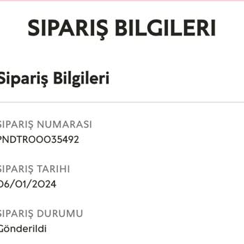 Pandora Mücevher Pandora'dan Aldığım Ürün Gelmedi!