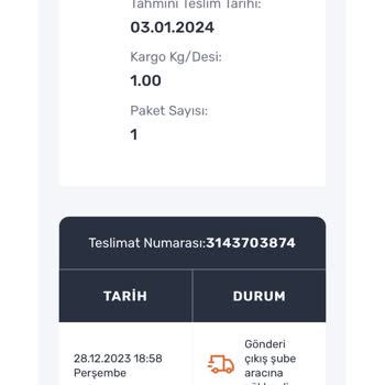 Trendyol Ürünüm 19 Gündür Halen Gelmedi