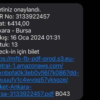 Kamil Koç- 38AGA130 - Otobüs Durmadı