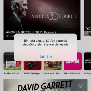 Passolig'ime Erişemiyorum Passo Uygulamasından Yardım Bekliyorum