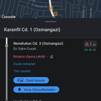 BURULAŞ Kurala Uymayan B40 Şoförleri