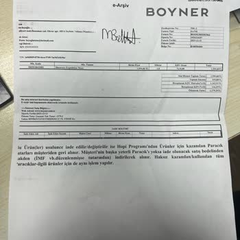 Boyner Mont Kalite Hataları