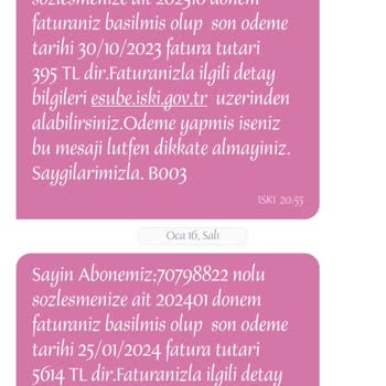 İBB - İstanbul Büyükşehir Belediyesi Fahiş Su Faturası