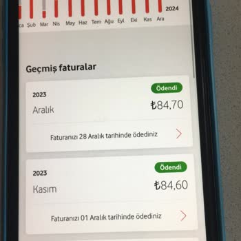 Vodafone Tarife Ücretim 3 Katına Çıkarıldı