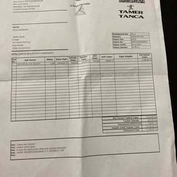 Tamer Tanca Ayıplı Ürün İadesi