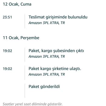 Amazon Ürünleri AGT Kargo Dan Teslim Edilmiyor