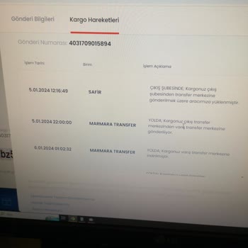 Aras Kargo Orkide Şube İlgisizliği Ve Kargomu Kayıp Etmeleri