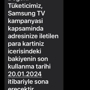 Samsung ve İninal Kart Bildiğimiz Gibi