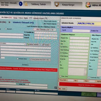 Amazon, İade Kodu Geçersiz.