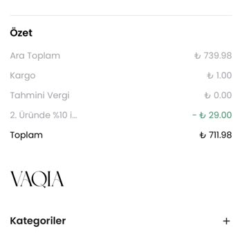 Vaqia İade Sürecinde Yaşanan Kargo Kesintisi Sorunu
