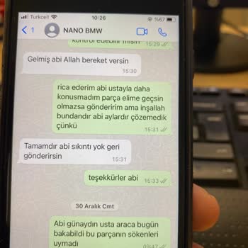 Nano Otomotiv Yedek Parça İade Değişim