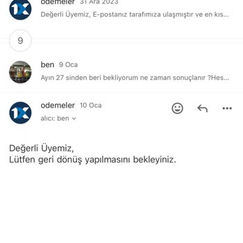 1xbet Çekim İşlemi Sonuçlanmadı!