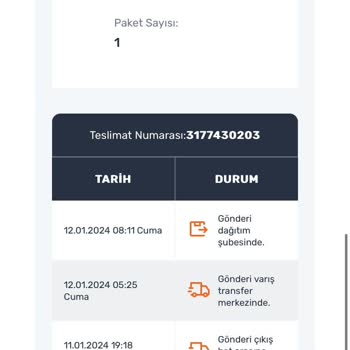 Sendeo Güncelleme Talebi Ve Teslimat Sürecinde Yaşanan Sorunlar