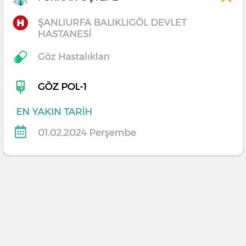 MHRS (Merkezi Hekim Randevu Sistemi) Şanlıurfa Hastanelerinin Randevu Verememe Sorunu