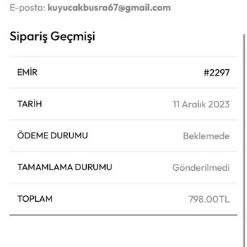İncimia Design Instagram Sitesinden Şikayetçiyim