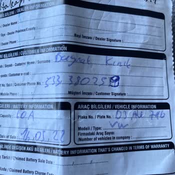 İnci Akü Korozyonu Kullanıcı Hatası Deyip Garanti Dışı Yapıyor