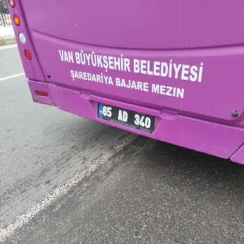 Van Büyükşehir Belediyesi Van'da Toplu Taşıma Sorunları Ve Şoför Davranışları