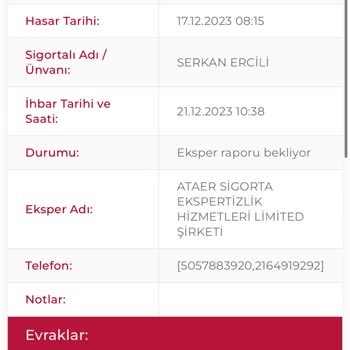 Sompo Sigorta Sigorta Şirketi Kaza Sonrası Mağduriyet Süreci