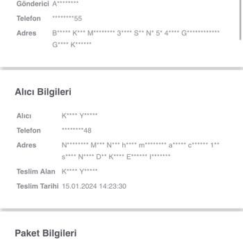 IKEA Arvato Kargodaki Teslim Edildi Gözüken Teslim Edilmeyen Ürün