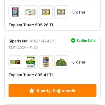 Migros Eksik Ürün Gönderip, Ücretin Tamamının Kartımdan Çekilmesi!