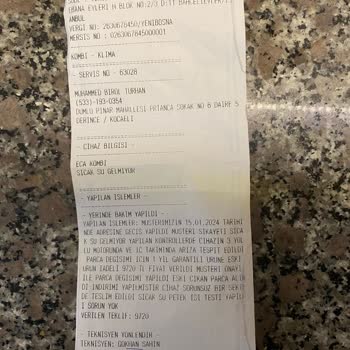 ÇTS Isıtma ve Soğutma Sistemleri (444 95 74) Bedelinden Fazla Ücret