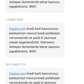 Enpara Kredi Kartı Başvuru