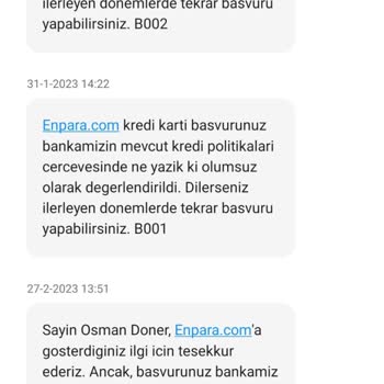 Enpara Kredi Kartı Başvuru