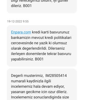 Enpara Kredi Kartı Başvuru