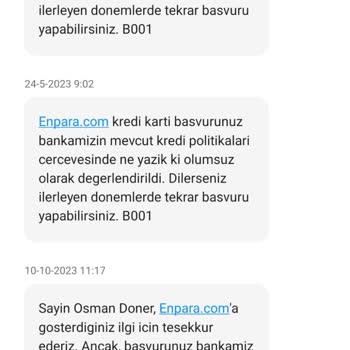 Enpara Kredi Kartı Başvuru