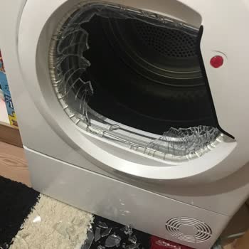Hoover Kurutma Makinesi Camının Patlaması Ve Müşteri Şikayetleri