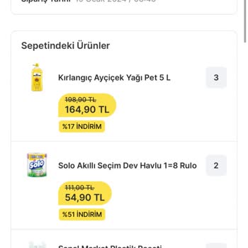 Migros Sanal Market Müşteriyi Yanıltması Ve Mağduriyetimi Gidermemesi!