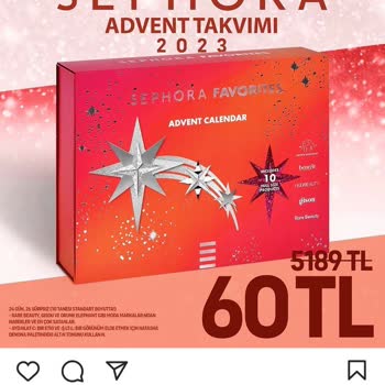 Sephora Hediye Kutusu 60 Lira