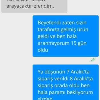 Çiçek Sepeti Paramı Geri Vermiyor