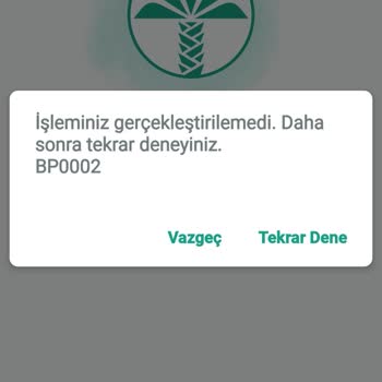 Kuveyt Türk Kuveyt Turk Mobil Banka Bp00002 Hatası