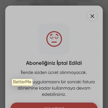 Betterme Uygulaması Aylardır Hesabımdan İzinsiz Para Çekiyor