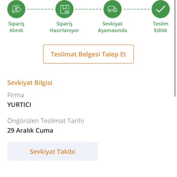 Avansas Eksik Ürün Gönderdi