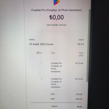 Vodafone Pay Vodafone Geri Ödeme Yapmıyor