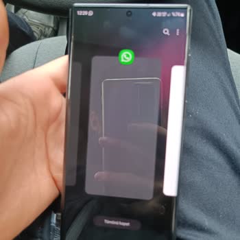 Samsung Telefon S22 Ultra Açık Uygulamaların İçeriği Görünmüyor